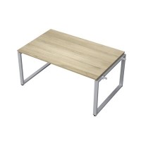 Avance 6МПН-О.601 (Нордвуд/алюминий матовый) Бенч-система для переговорных столов, начальный модуль