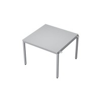 Avance 6МПН.001 (Серый арктик/алюминий матовый) Бенч-система для переговорных столов, начальный модуль