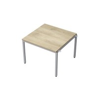 Avance 6МПН.001 (Нордвуд/алюминий матовый) Бенч-система для переговорных столов, начальный модуль