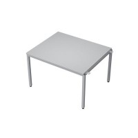 Avance 6МПН.002 (Серый арктик/алюминий матовый) Бенч-система для переговорных столов, начальный модуль