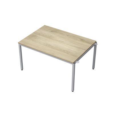 Avance 6МПН.003 (Нордвуд/алюминий матовый) Бенч-система для переговорных столов, начальный модуль