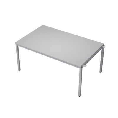 Avance 6МПН.004 (Серый арктик/алюминий матовый) Бенч-система для переговорных столов, начальный модуль