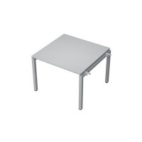 Avance 6МПН.501 (Серый арктик/алюминий матовый) Бенч-система для переговорных столов, начальный модуль