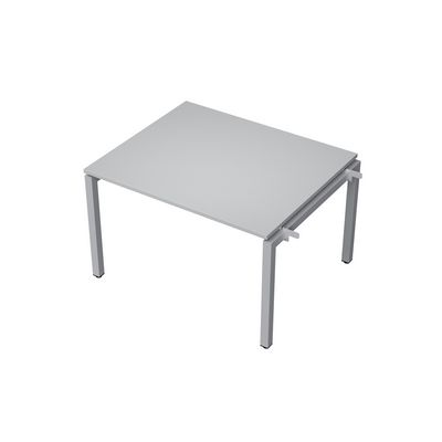 Avance 6МПН.502 (Серый арктик/алюминий матовый) Бенч-система для переговорных столов, начальный модуль