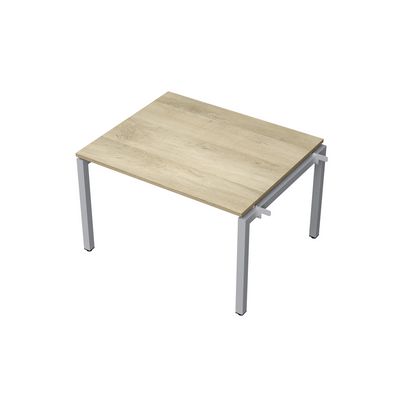 Avance 6МПН.502 (Нордвуд/алюминий матовый) Бенч-система для переговорных столов, начальный модуль