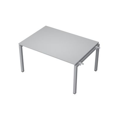 Avance 6МПН.503 (Серый арктик/алюминий матовый) Бенч-система для переговорных столов, начальный модуль