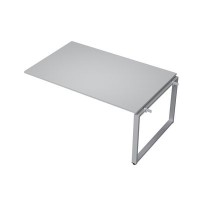 Avance 6МПС-О.603 (Серый арктик/алюминий матовый) Бенч-система для переговорных столов, средний модуль