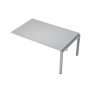 Avance 6МПС.601 (Серый арктик/алюминий матовый) Бенч-система для переговорных столов, средний модуль