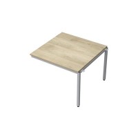 Avance 6МПС.001 (Нордвуд/алюминий матовый) Бенч-система для переговорных столов, средний модуль