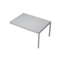 Avance 6МПС.003 (Серый арктик/алюминий матовый) Бенч-система для переговорных столов, средний модуль