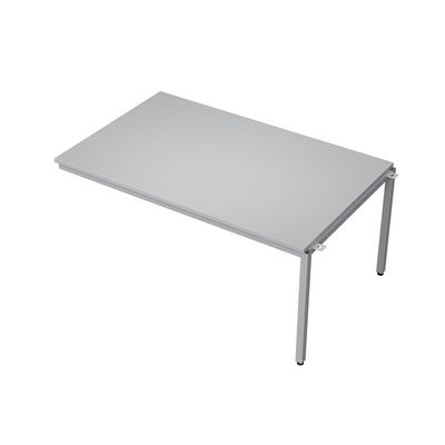 Avance 6МПС.004 (Серый арктик/алюминий матовый) Бенч-система для переговорных столов, средний модуль