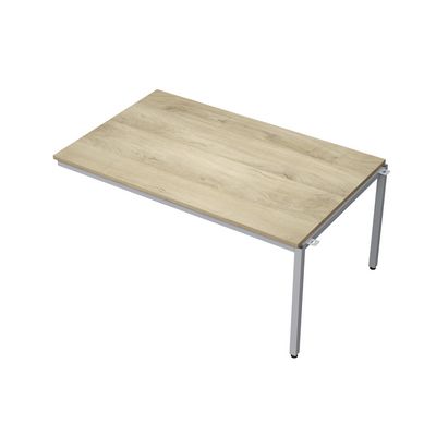 Avance 6МПС.004 (Нордвуд/алюминий матовый) Бенч-система для переговорных столов, средний модуль