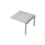 Avance 6МПС.501 (Серый арктик/алюминий матовый) Бенч-система для переговорных столов, средний модуль