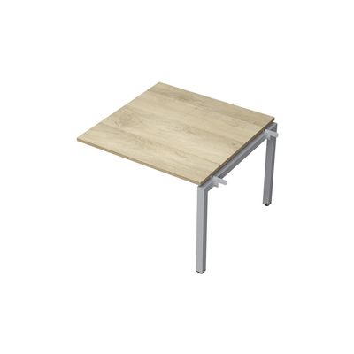 Avance 6МПС.501 (Нордвуд/алюминий матовый) Бенч-система для переговорных столов, средний модуль