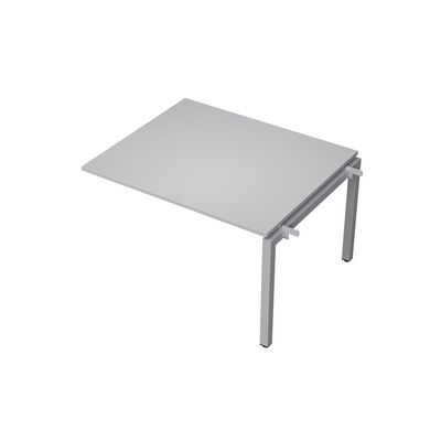 Avance 6МПС.502 (Серый арктик/алюминий матовый) Бенч-система для переговорных столов, средний модуль