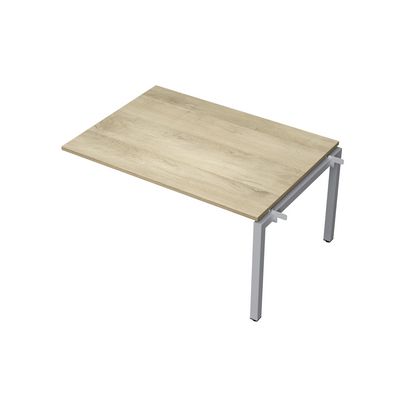 Avance 6МПС.503 (Нордвуд/алюминий матовый) Бенч-система для переговорных столов, средний модуль