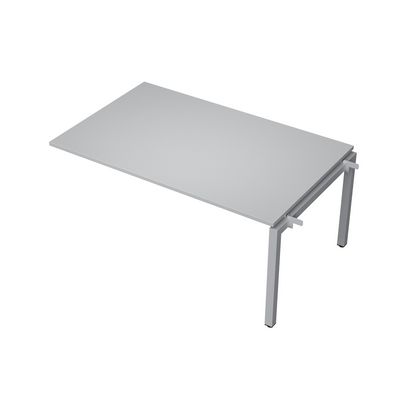 Avance 6МПС.504 (Серый арктик/алюминий матовый) Бенч-система для переговорных столов, средний модуль