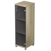 Avance 6П.015.3 (Нордвуд) Пенал для документов средний со стеклом