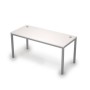 Avance 6М.004 (Белый/алюминий матовый) Стол рабочий