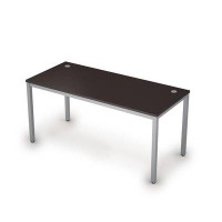 Avance 6М.004 (Венге/алюминий матовый) Стол рабочий
