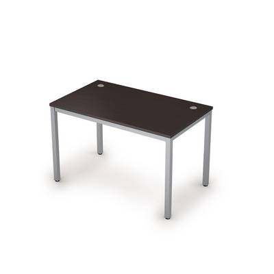 Avance 6М.008 (Венге/алюминий матовый) Стол рабочий