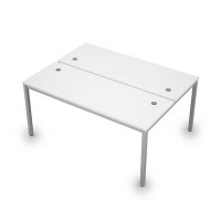 Avance 6МБ.264 (Белый/алюминий матовый) Бенч-система на два рабочих места