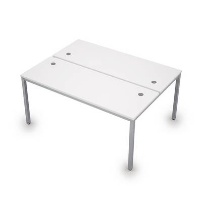 Avance 6МБ.264 (Белый/алюминий матовый) Бенч-система на два рабочих места