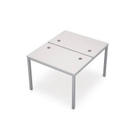Avance 6МБ.267 (Белый/алюминий матовый) Бенч-система на два рабочих места