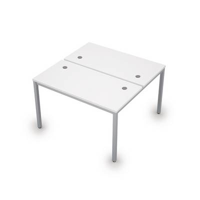 Avance 6МБ.268 (Белый/алюминий матовый) Бенч-система на два рабочих места