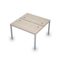 Avance 6МБ.268 (Шамони светлый/алюминий матовый) Бенч-система на два рабочих места