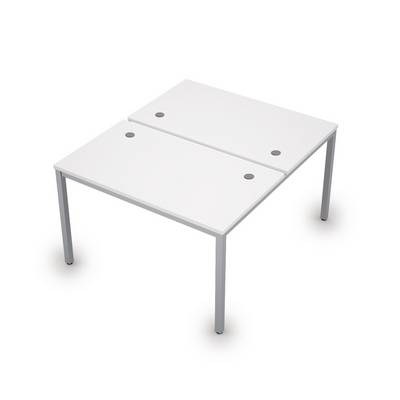 Avance 6МБ.269 (Белый/алюминий матовый) Бенч-система на два рабочих места