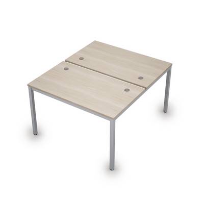 Avance 6МБ.269 (Шамони светлый/алюминий матовый) Бенч-система на два рабочих места