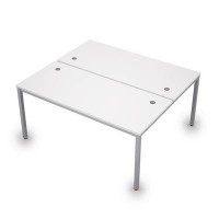Avance 6МБ.274 (Белый/алюминий матовый) Бенч-система на два рабочих места