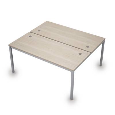 Avance 6МБ.274 (Шамони светлый/алюминий матовый) Бенч-система на два рабочих места