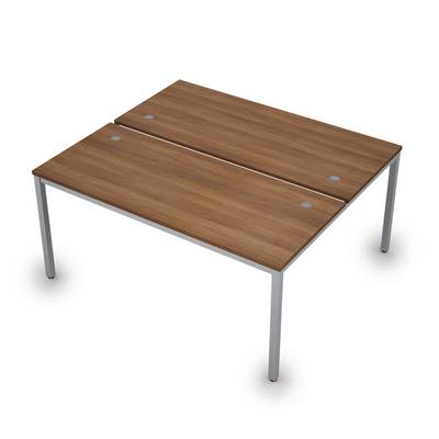 Avance 6МБ.274 (Шамони темный/алюминий матовый) Бенч-система на два рабочих места