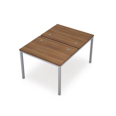 Avance 6МБ.277 (Шамони темный/алюминий матовый) Бенч-система на два рабочих места