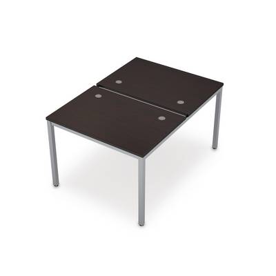 Avance 6МБ.277 (Венге/алюминий матовый) Бенч-система на два рабочих места