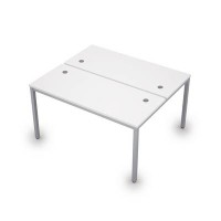 Avance 6МБ.278 (Белый/алюминий матовый) Бенч-система на два рабочих места