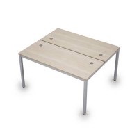 Avance 6МБ.278 (Шамони светлый/алюминий матовый) Бенч-система на два рабочих места