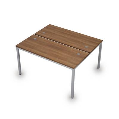 Avance 6МБ.278 (Шамони темный/алюминий матовый) Бенч-система на два рабочих места