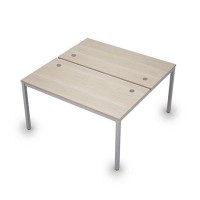 Avance 6МБ.279 (Шамони светлый/алюминий матовый) Бенч-система на два рабочих места