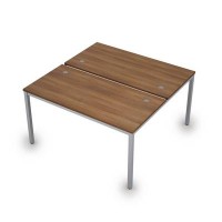 Avance 6МБ.279 (Шамони темный/алюминий матовый) Бенч-система на два рабочих места