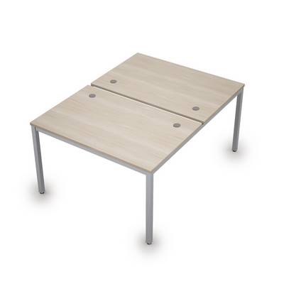 Avance 6МБ.288 (Шамони светлый/алюминий матовый) Бенч-система на два рабочих места