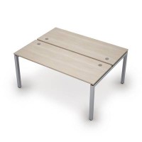 Avance 6МБ.5264 (Шамони светлый/алюминий матовый) Бенч-система на 2 рабочих места