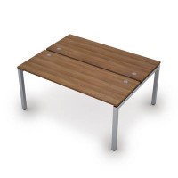 Avance 6МБ.5264 (Шамони темный/алюминий матовый) Бенч-система на 2 рабочих места