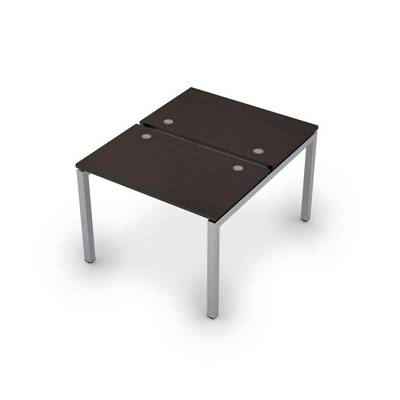 Avance 6МБ.5267 (Венге/алюминий матовый) Бенч-система на 2 рабочих места