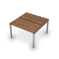 Avance 6МБ.5268 (Шамони темный/алюминий матовый) Бенч-система на 2 рабочих места