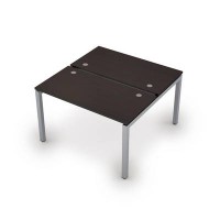 Avance 6МБ.5268 (Венге/алюминий матовый) Бенч-система на 2 рабочих места