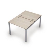 Avance 6МБ.5277 (Шамони светлый/алюминий матовый) Бенч-система на 2 рабочих места