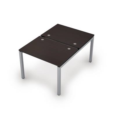 Avance 6МБ.5277 (Венге/алюминий матовый) Бенч-система на 2 рабочих места